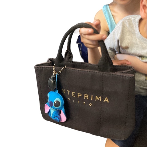 Anteprima Navy Blue Canvas Hand Bag - Picture 6 of 6